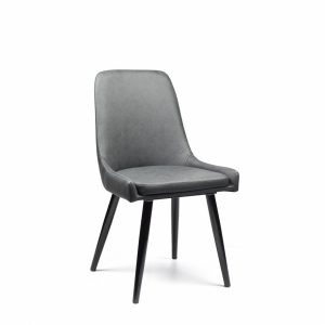 Moderni juoda kėdė